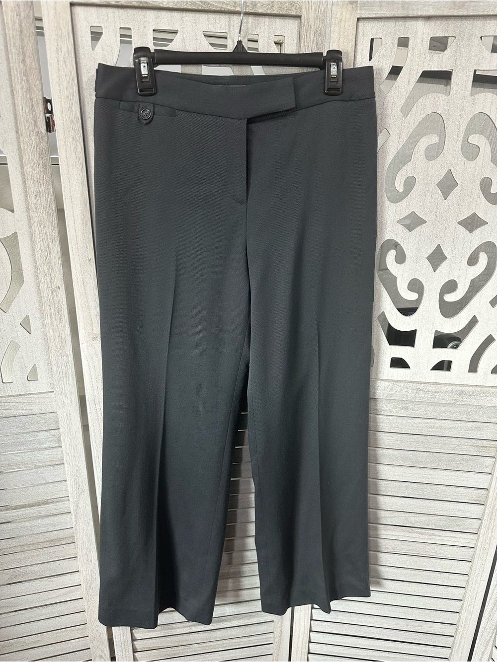 Ann Taylor Wide Leg Dress Pants in Black